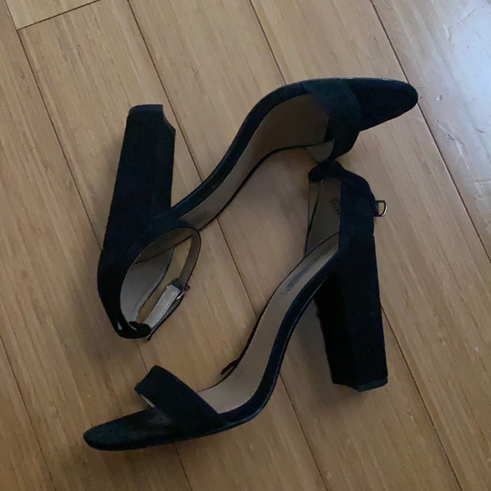 Steve Madden suede block heel sandals size 11